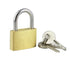 Redlam 25mm Brass padlock
