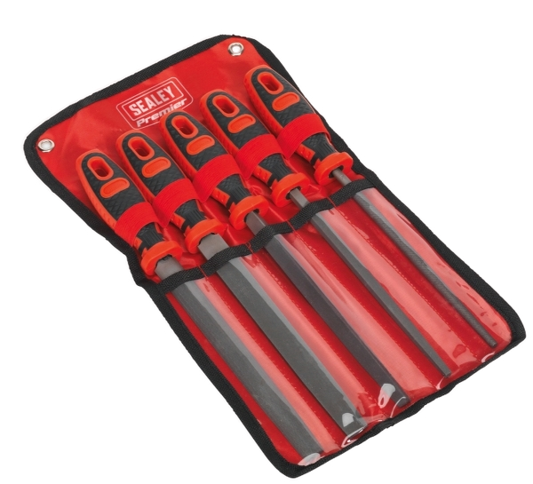Sealey Premier Engineer’s File Set 5pc 200mm