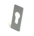 Euro Profile Escutcheon in Satin Anodised Aluminium.