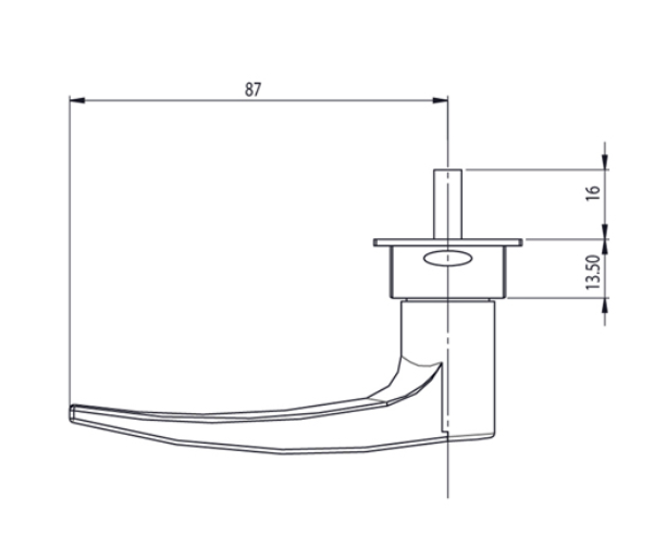 Alpro 456 Lever Handles
