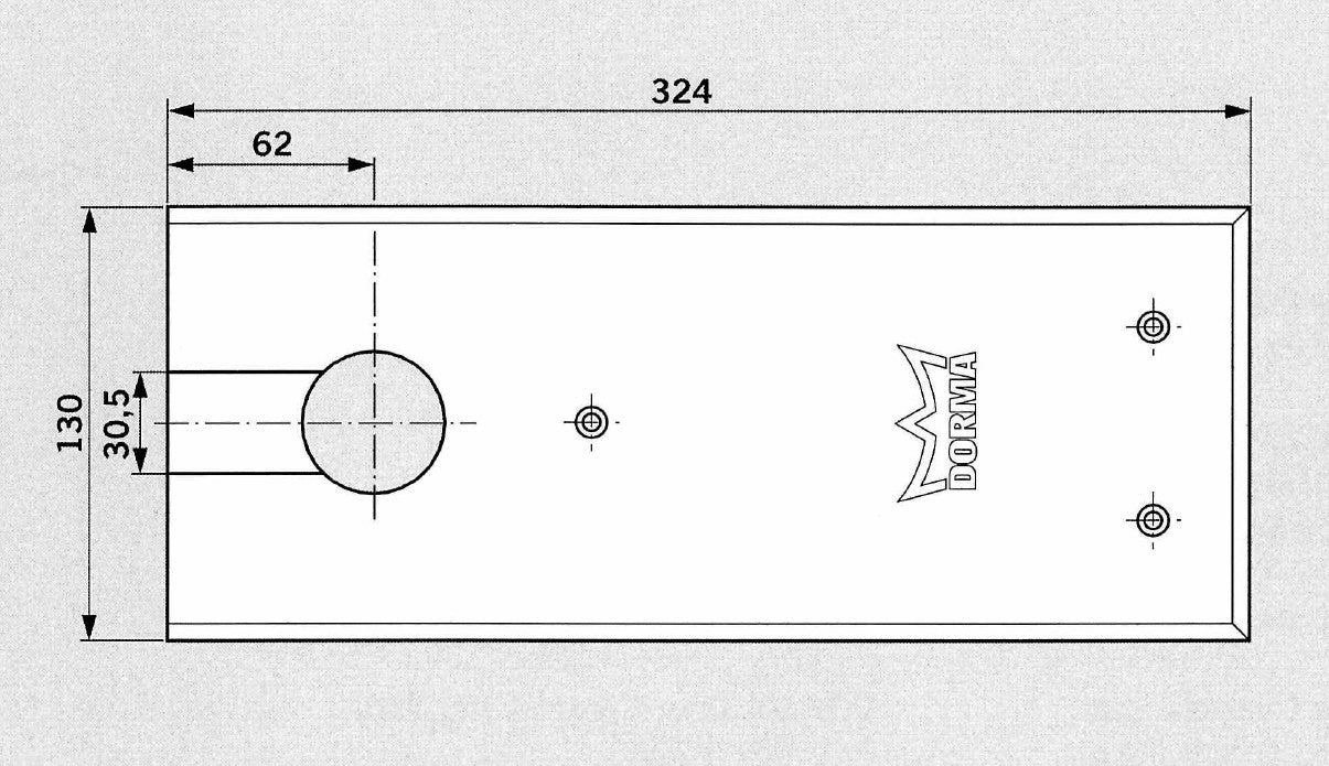 BTS84 Floor Spring Cover Plate