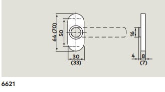 dormakaba Pure 4 Narrow Stile Lever Handles