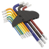 Sealey Premier AK7193 Long TRX-Star* Key Set 9pc