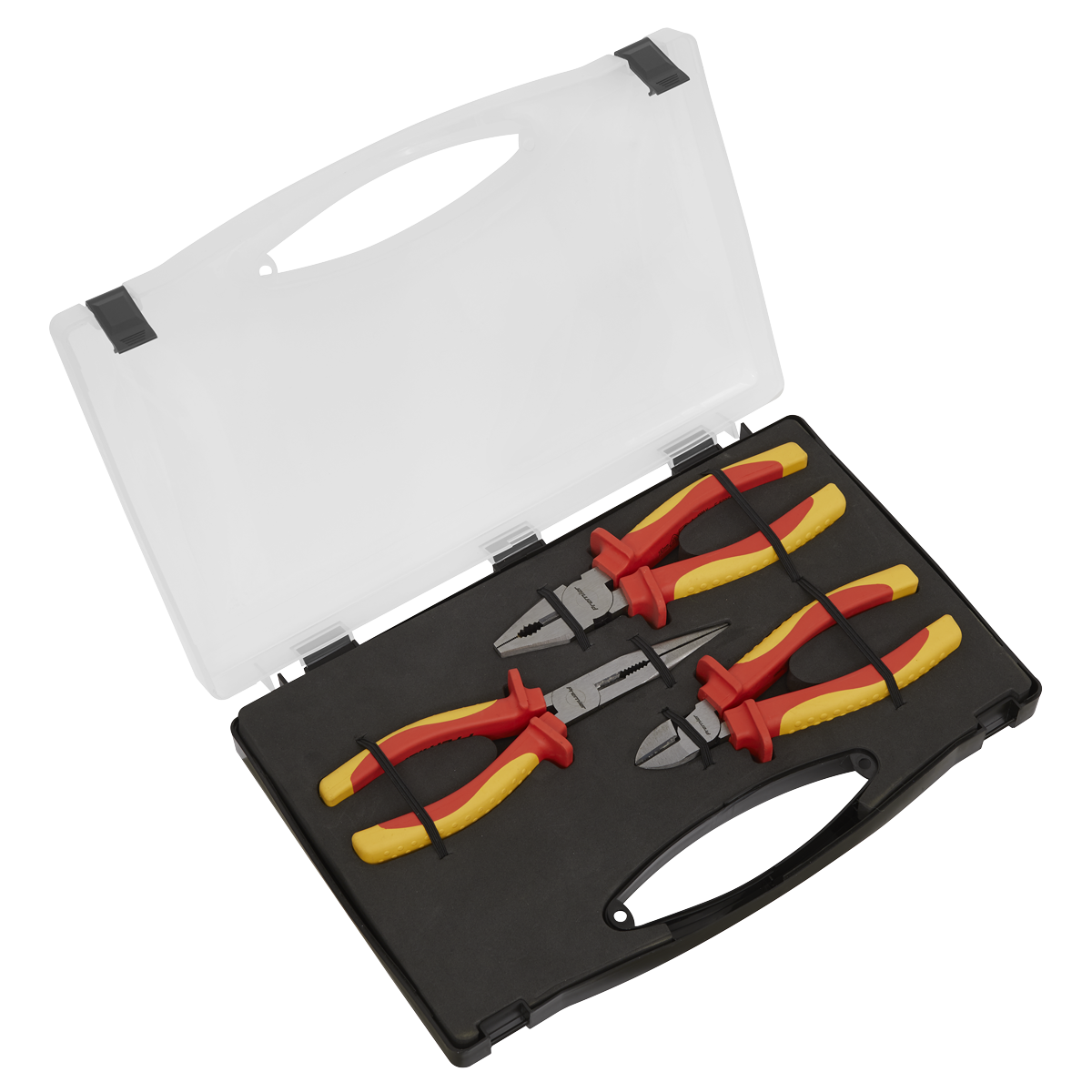 Sealey Premier Pliers Set 3pc – VDE Approved