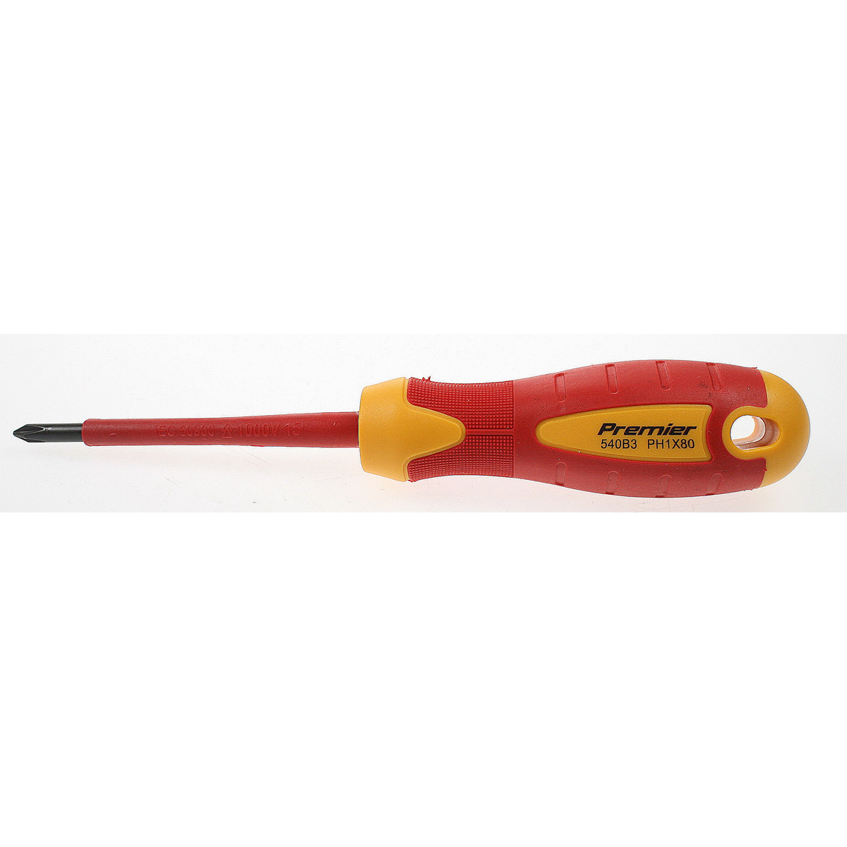 Sealey Premier AK6124.05 VDE Phillips Screwdriver ph1 x 80mm