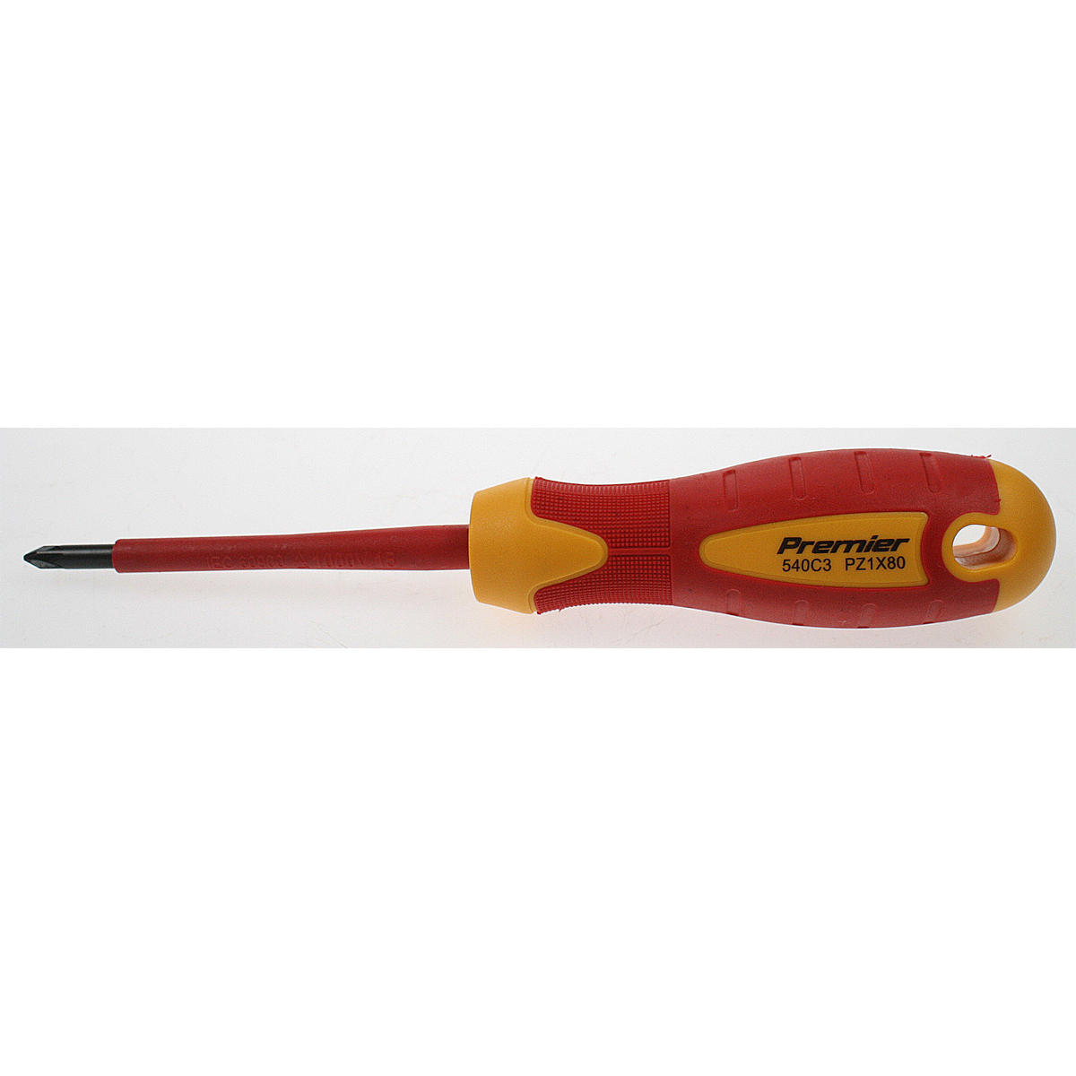 Sealey Premier AK6124.07 VDE POZI Screwdriver pz1 x 80mm
