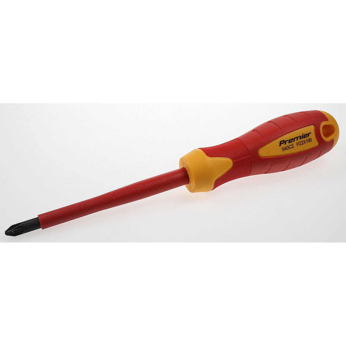 Sealey Premier AK6124.08 VDE POZI Screwdriver pz2 x 100mm