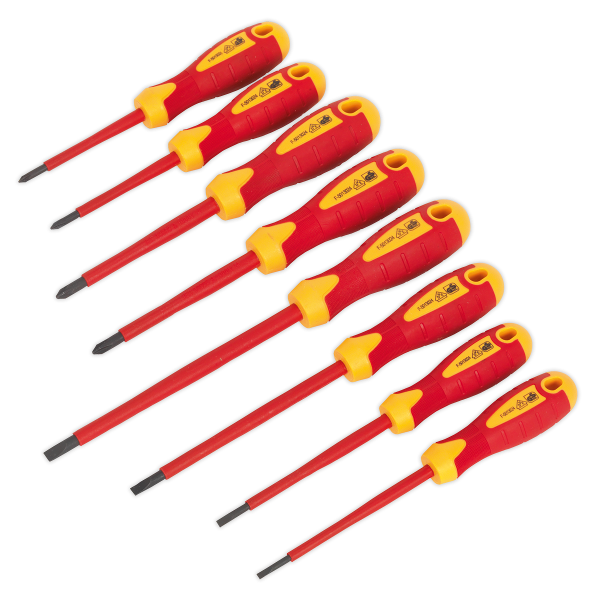 Sealey Premier AK6124 VDE Screwdriver Set 8pc