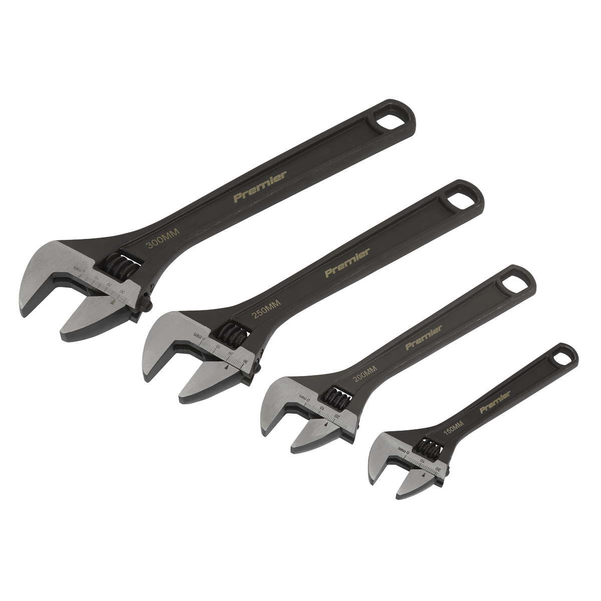 Sealey Premier Adjustable Wrench Set