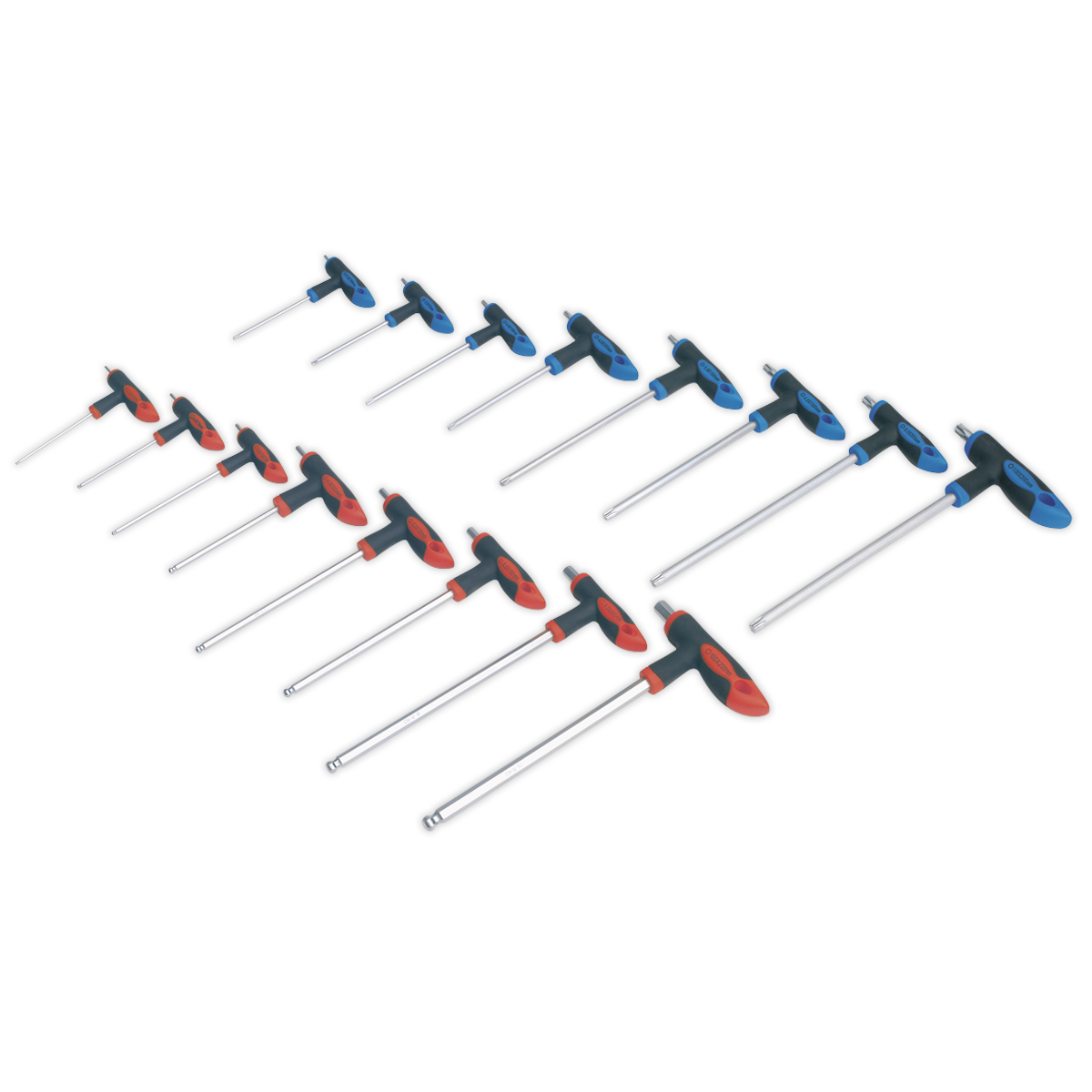 Sealey Premier AK7147 T-Handle TRX-Star* & Hex Key Set 16pc
