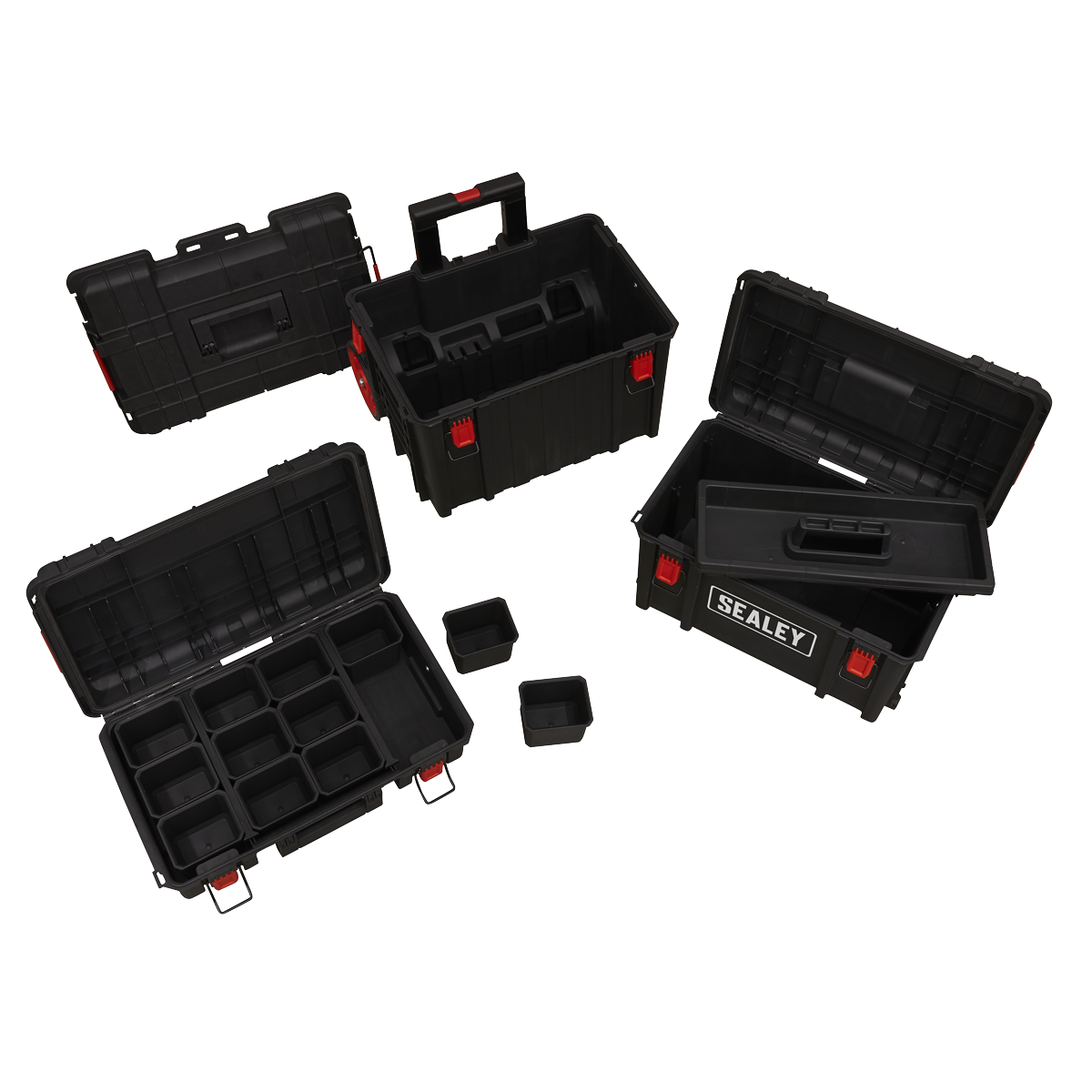 Sealey AP890 Heavy-Duty Mobile Storage System 3pc