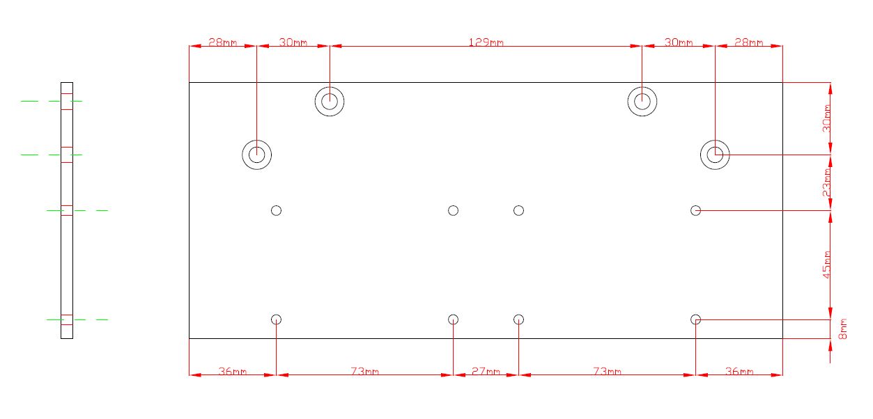 Dormakaba Drop Plates