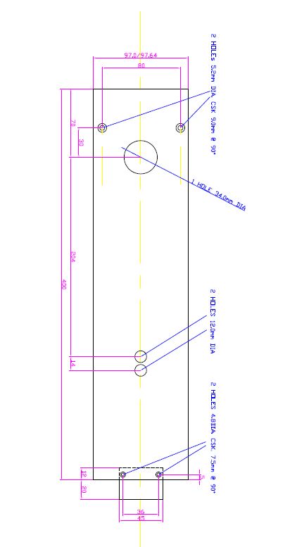 RTS85 Cover Plate