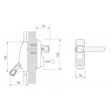 Briton 1413 Series External Locking Devices