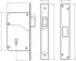 Chubb Union 3G110 Mortice Deadlock for Timber Doors