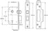 Chubb Union 3K74 Mortice Sash Lock 5 Lever