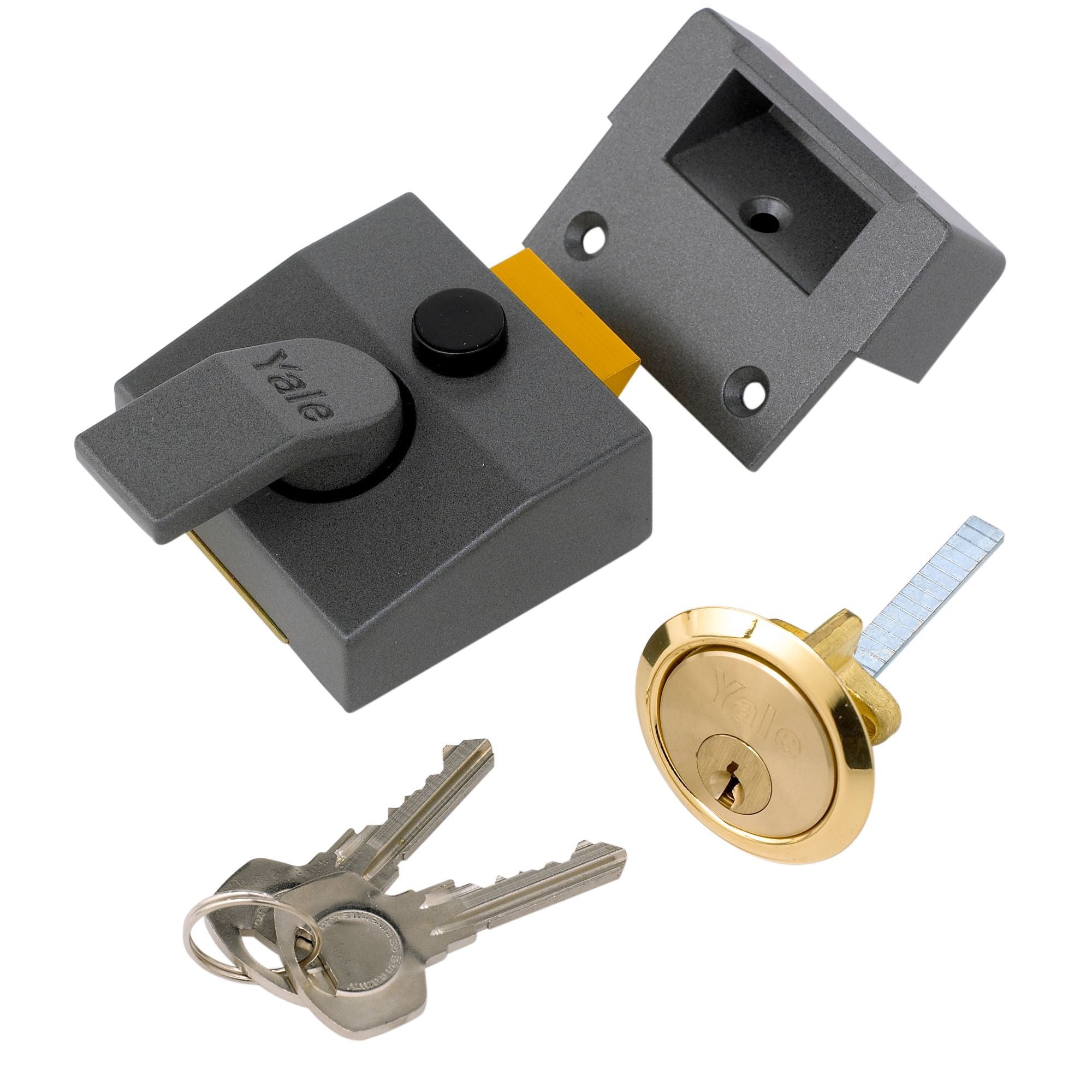 Yale Cylinder Rim Night Latch for Timber Doors