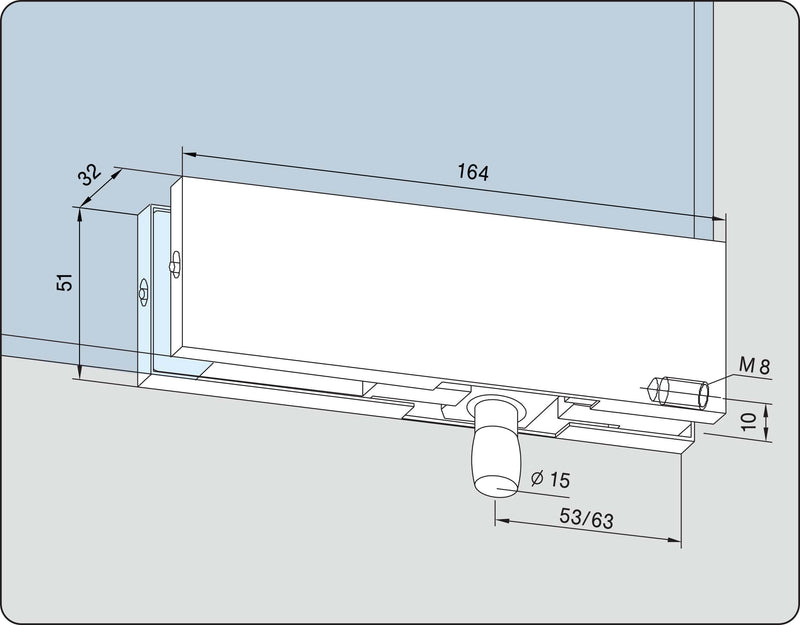 UNIVERSAL PT30 Base fitting