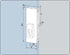 dormakaba US20 Lock Patch Fitting for Glass Doors