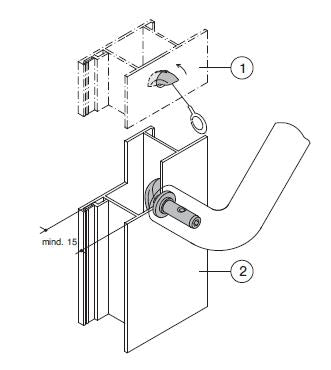 Hewi Pull Handle Fixing Kit