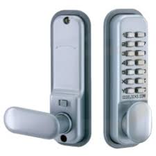 Briton Push Button Digital Lock - Light Use