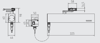 Geze TS4000E Electro Magnetic Hold Open Door Closer
